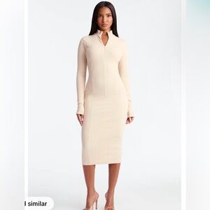 Fashion Nova | Dresses | Fashion Nova Black And White Long Sleeve Sheath  Dress | Poshmark